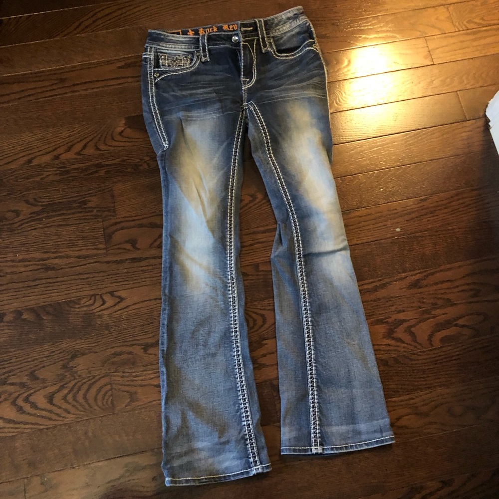 Rock Revival mid rise bootcut jeans